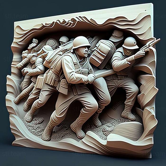 3D модель Игра Марш войны (STL)